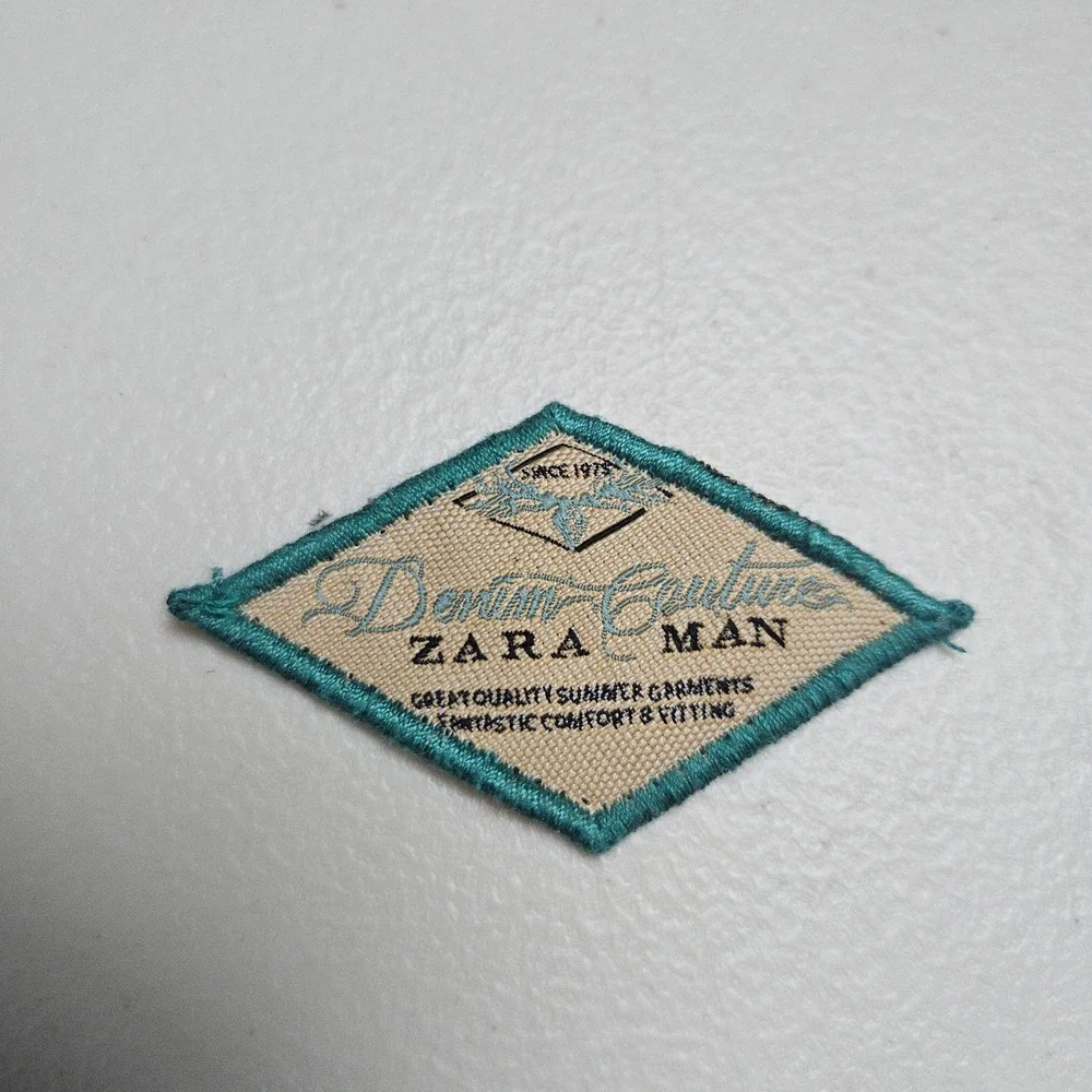 Zara Man Basic Denim Couture Replacement Buttons Set of 9 Tan Jacket Coat Crafts